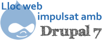Lloc web impulsat per Drupal 7