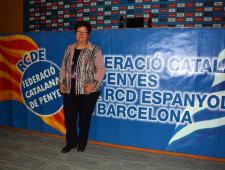 La Presidenta de la FCP Araceli Pérez